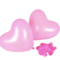 Kitcheniva 10" Pearl Latex Heart Balloons 2 Pcs